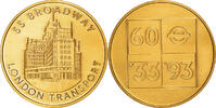 United Kingdom Medal 55 Broadway, London Transport, Copper -