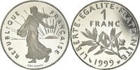 France Franc Coin, Semeuse, Proof, Nickel, KM:925.2 -