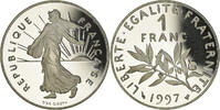 France Franc Coin, Semeuse, Paris, Proof, Nickel, KM:925.2 -