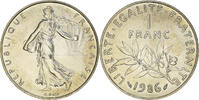 France Franc Coin, Semeuse, Paris, FDC, Nickel, KM:925.1 -