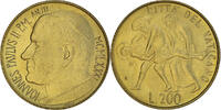 VATICAN CITY 200 Lire Coin, John Paul II, Roma -