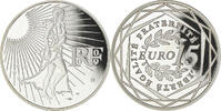 France 15 Euro Semeuse, Paris, BE, Silver, KM:1535 -