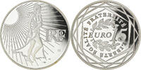 France 15 Euro Semeuse, Paris, BE, Silver, KM:1535 -