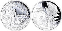 France Franc Coin, Débarquement, Paris, ESSAI, Silver -