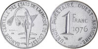 West African States Franc Coin, Paris, Steel, KM:8 -