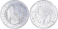 Djibouti 5 Francs Coin, Paris, ESSAI, Aluminum, KM:E3 -