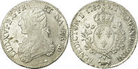 France Ecu Coin, Louis XVI, Écu de Béarn aux branches d'olivier, Pau -