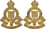 Canada Cap Badge Royal Canadian Ordnance Corps, WAR, Brass -