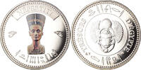 Egypt Medal Trésors d'Egypte, Nefertiti, History, Copper-nickel -