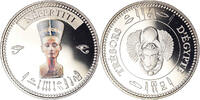 Egypt Medal Trésors d'Egypte, Nefertiti, History, Copper-nickel -