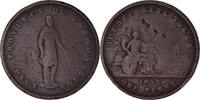 Canada Token Québec Bank Token, One Penny, Deux Sous, Copper -