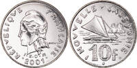 New Caledonia 10 Francs Coin, Paris, Nickel, KM:11 -
