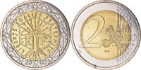 France 2 Euro Paris, BU, Bi-Metallic, KM:1289 -