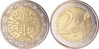 France 2 Euro Paris, BU, Bi-Metallic, KM:1289 -
