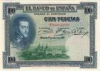 Spain 100 Pesetas Banknote, 1925-07-01, KM:69c -