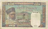 Algeria 100 Francs Banknote, 1940-10-22, KM:85 -