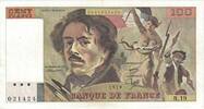 France 100 Francs Delacroix, 021424 B.19, Fayette:69.3 -