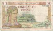 France 50 Francs Cérès, W.10421, Fayette:18.27, KM:85b -