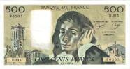 France 500 Francs R.215, Pascal, Fayette:71.32, KM:156e -