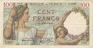 France 100 Francs Sully, X.3227, Fayette:26.11, KM:94 -