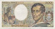 France 200 Francs Montesquieu, B.085, Fayette:70.10 a) -