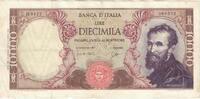 Italy 10,000 Lire Banknote, 1962-07-03, KM:97a -