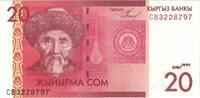 KYRGYZSTAN 20 Som Banknote, KM:24a -