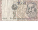 Italy 1000 Lire Banknote, 1982-01-06, KM:109a -