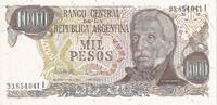 Argentina 1000 Pesos Banknote, KM:304b -