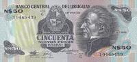 Uruguay 50 Nuevos Pesos KM:61a -