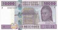 10,000 Francs 2002 Zentralafrikanische Staaten KM:510Fa, UNZ UNZ
