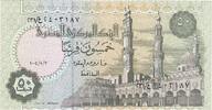 Egypt 50 Piastres KM:62a -