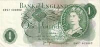 Great Britain 1 Pound KM:374g -