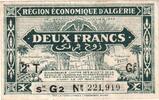 Algeria 2 Francs 1944-01-31 -