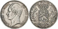 Belgium 5 Francs, 5 Frank Leopold I, Silver, KM:17 -