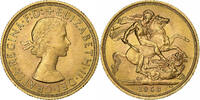 Great Britain Sovereign Elizabeth II, Gold, KM:908 -