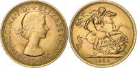 Great Britain Sovereign Elizabeth II, Gold, KM:908 -