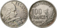 France 100 Francs Cochet, Paris, Chouette, Copper-nickel -