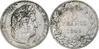 France 5 Francs Louis-Philippe I, Lille, Silver -