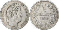 France 5 Francs Louis-Philippe I, Strasbourg, Silver -