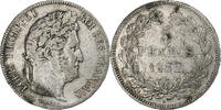France 5 Francs Louis-Philippe I, Paris, Silver, Gadoury:678 -