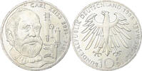 Federal Republic of Germany 10 Mark GERMANY - FEDERAL REPUBLIC, Stuttgart, Silver, KM:169 -