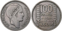 Algeria 100 Francs Paris, Copper-nickel, Lecompte:55, KM:93 -