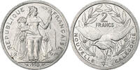 New Caledonia 2 Francs Paris, Aluminum, Lecompte:66, KM:14 -