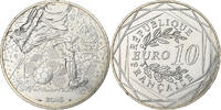France 10 Euro UEFA Euro 2016, Pessac, Silver -