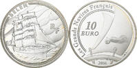 France 10 Euro Le Belem, Proof, Paris, Silver -