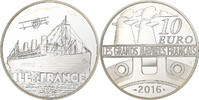 France 10 Euro Ile de France, Proof, Paris, Silver -