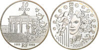 France 10 Euro Europa, Paris, Silver, KM:1591 -