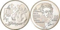 France 10 Euro Alexandre Dumas, Paris, Silver, KM:1859 -