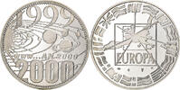 France Medaille Europa, Silver, Proof -